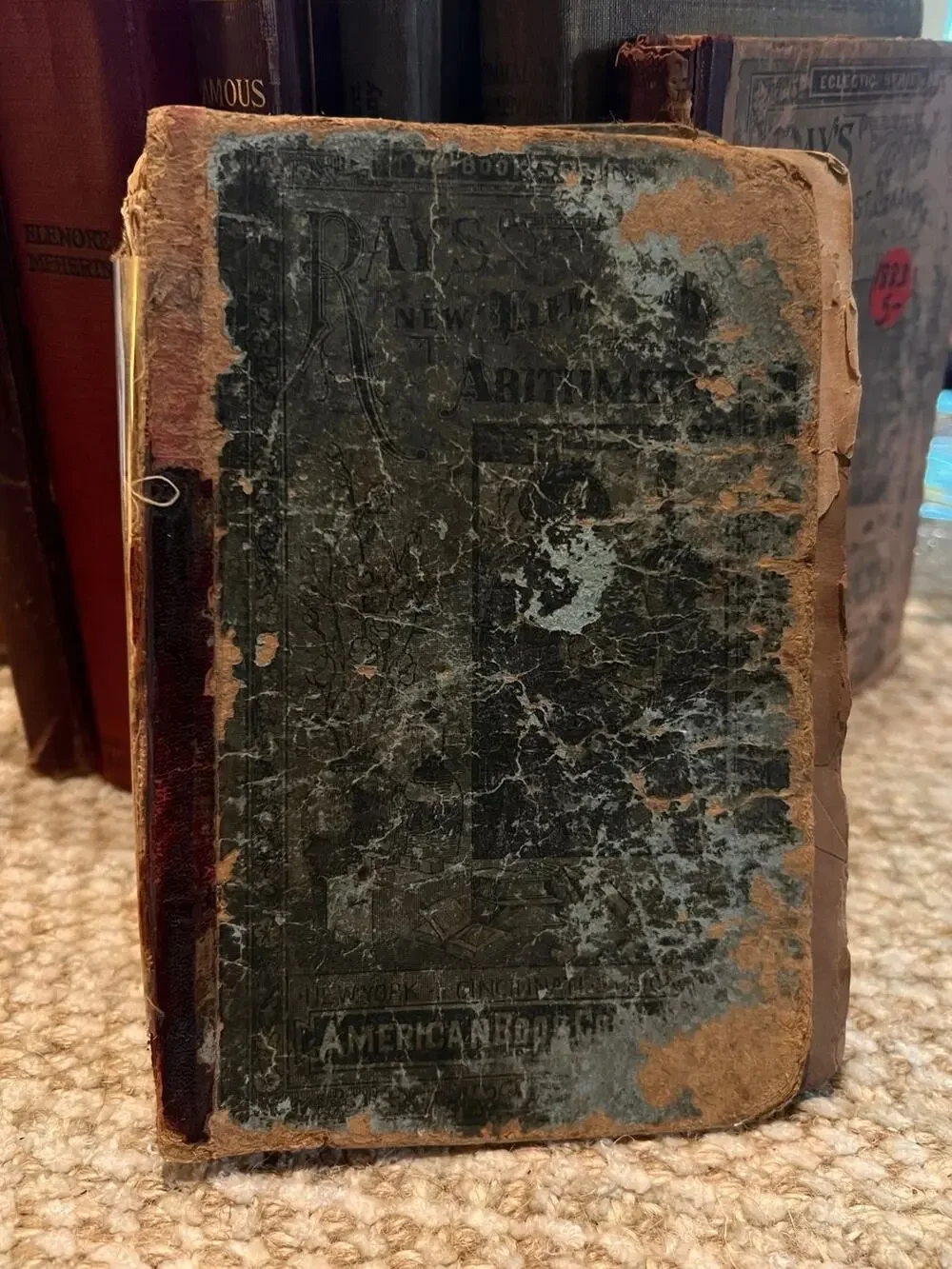 Antique School Book- Ray's Arithmetic, 1883
